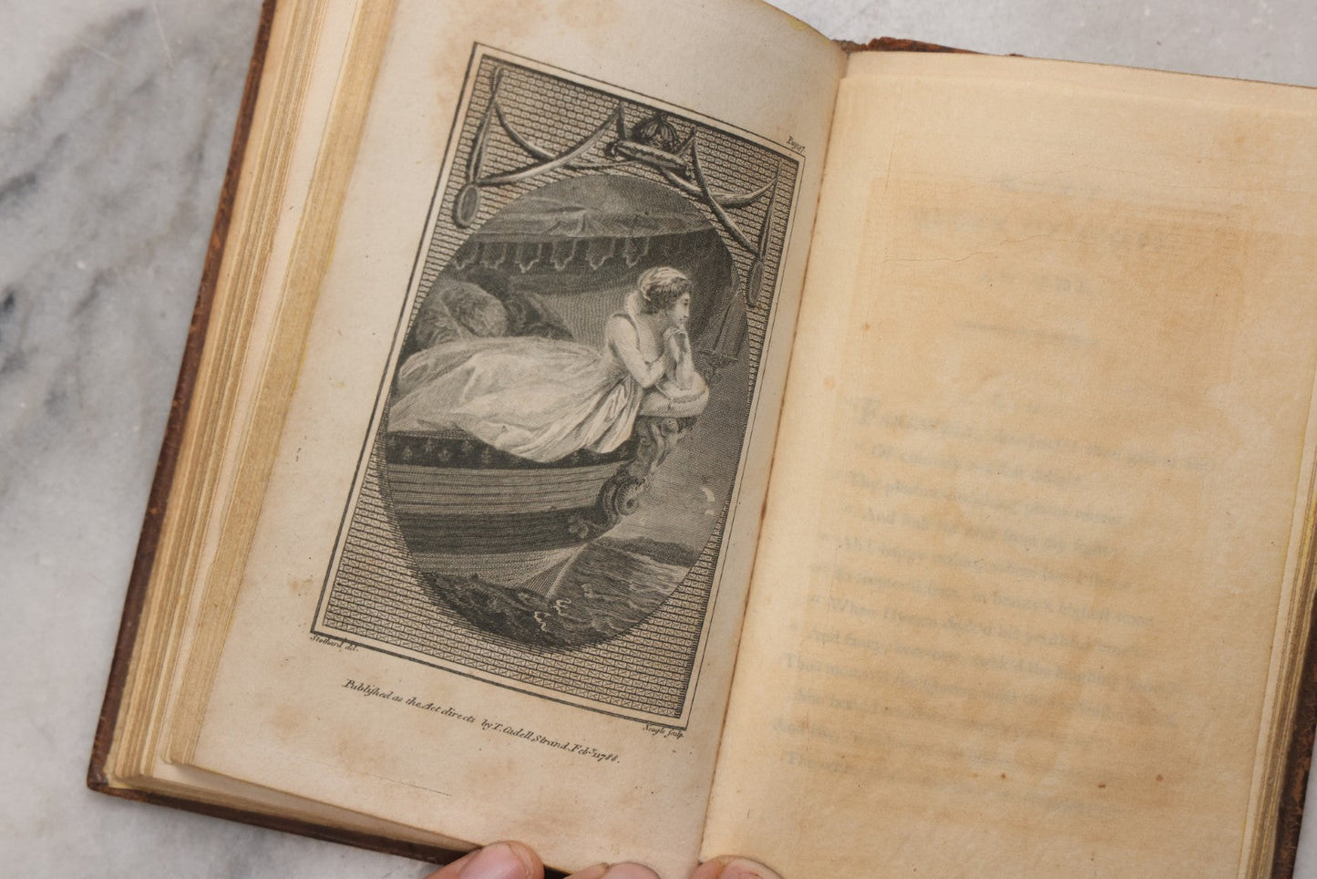 Lot 212 - "The Mine: A Dramatic Poem, To Which Are Added Two Historic Odes" Antique Book By John Sargent, Published By T. Cadell, Jun. And W. Davies, London, 1796