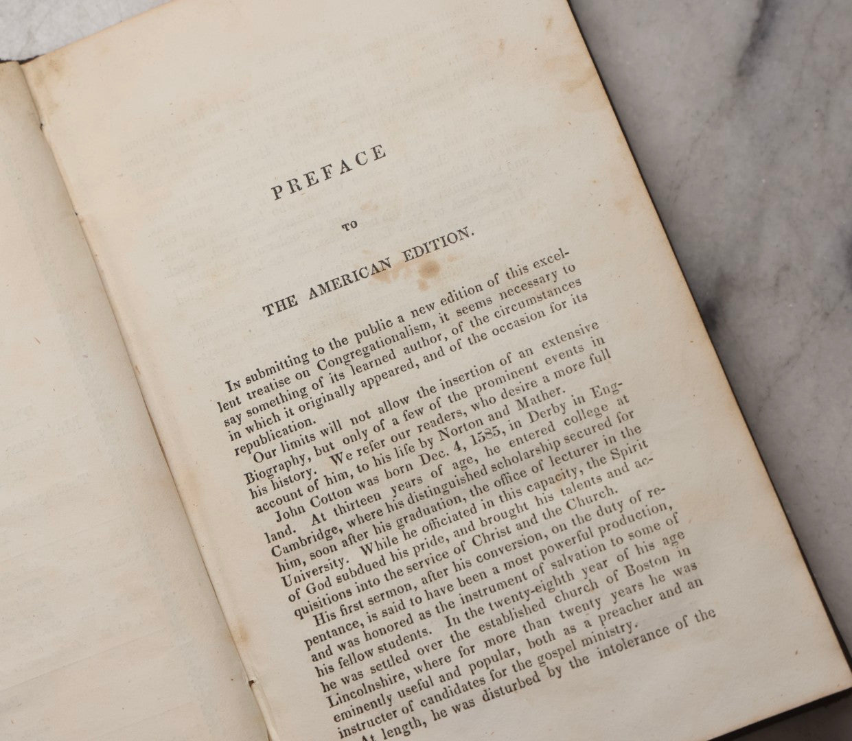Lot 215 - "The Keyes Of The Kingdom Of Heaven, And Power Thereof, According To The Word Of God" Antique Religious Book By John Cotton, Reprinted By Tappan And Dennet, Boston, 1843
