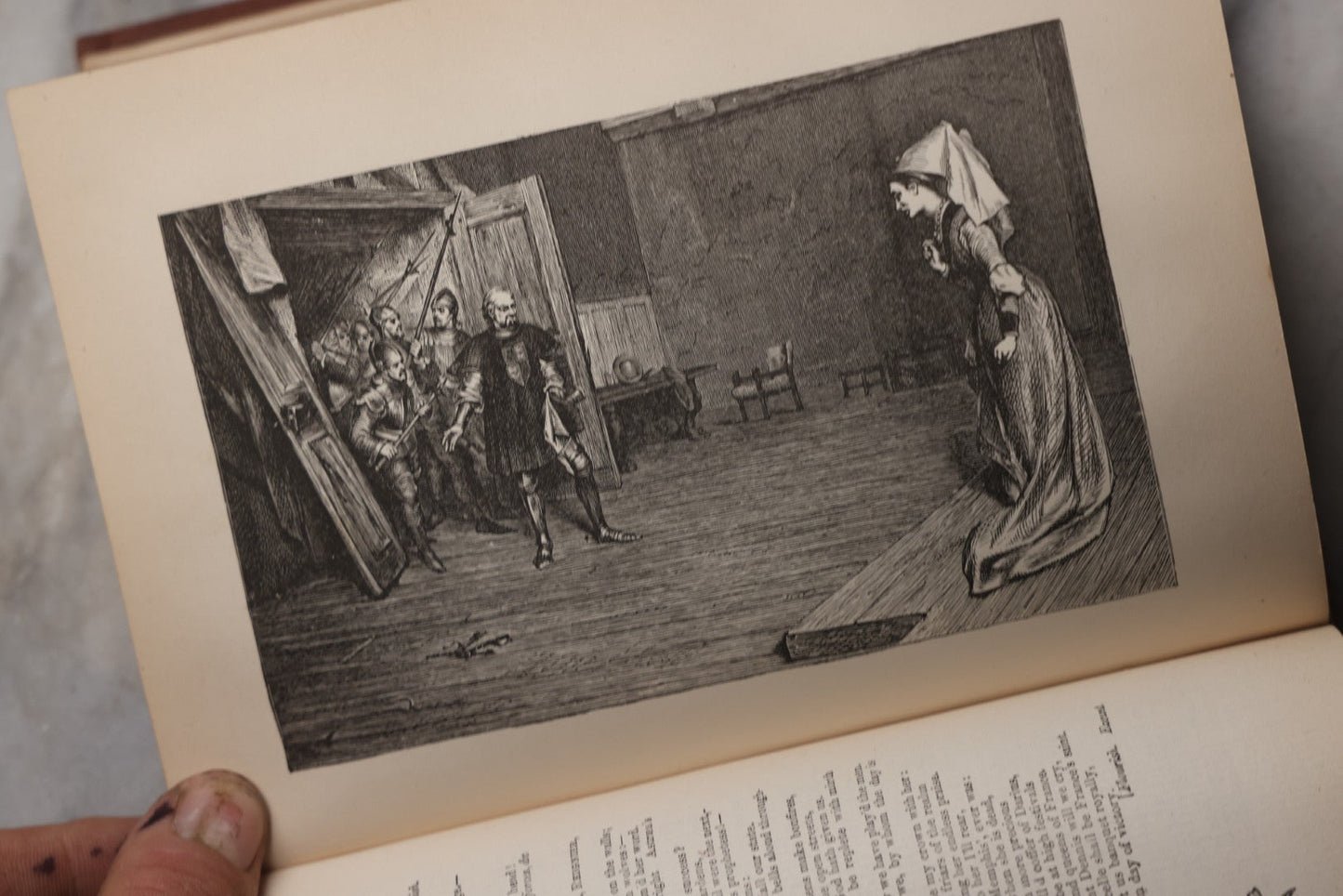 Lot 219 - “The Rossetti Shakespeare: The Complete Works Of William Shakespeare,” Antique Illustrated Collected Works With Criticism, Edited By William Michael Rossetti, D. Lothrop And Company, Boston, 1882