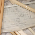 Lot 005 - Grouping Of Eight Vintage Massachusetts Cemetery Site Plans, Maps, And Survey Documents Including Hamblet, Richardson (Dracut, Massachusetts) And Others, Circa 1940–1960