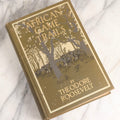 Lot 024 - "African Game Trails" Antique Safari And Natural History Book By Theodore Roosevelt, Illustrated With Photographs By Kermit Roosevelt And Drawings By Philip R. Goodwin, Published By Charles Scribner's Sons, New York, 1910