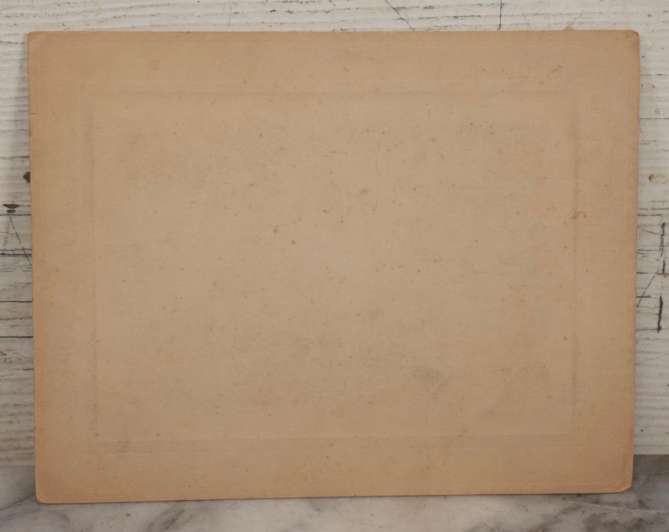 Lot 145 - Antique Boarded Photograph Of Soldiers Relaxing At Camp, Including Buglers And A Man Being Shaved, Posed Before Large Canvas Tent