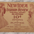 Lot 161 - Antique “New Idea Fashion Review” Spring And Summer 1908 Pattern Magazine, The New Idea Pattern Co., Chicago, New York, Toronto