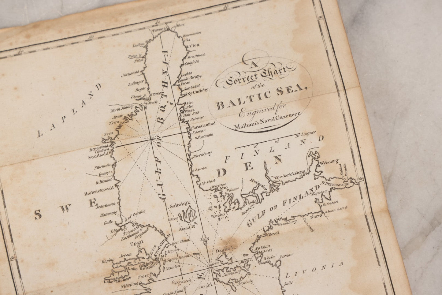 Lot 166 - Grouping Of Eight Antique 1795 Engraved Naval Maps For Malham's Naval Gazetteer By Allen & West, Including Irish Sea, South America, English Channel, West India Islands, Baltic Sea, Africa, East Coast Of North America, And Bay Of Biscay