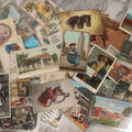 Lot 172 - Grouping Of 20+ Antique And Vintage Postcards And Ephemera Including Holiday Postcards, Sing Sing Prison Cards, Naumkeag Steam Cotton Co. Pamphlet, Salem, Massachusetts Brochure, Trade Cards, And More