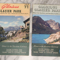 Lot 180 - Pair Of Vintage Great Northern Railway Travel Brochures For Glacier National Park, Waterton Lakes Park, And Canadian Rockies, Circa 1946