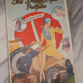 Lot 198 - Antique “The Dainty Maid Portfolio” Sketchbook With Illustrated Cover Of Traveling Woman And Serviceman, Blank Interior Pages
