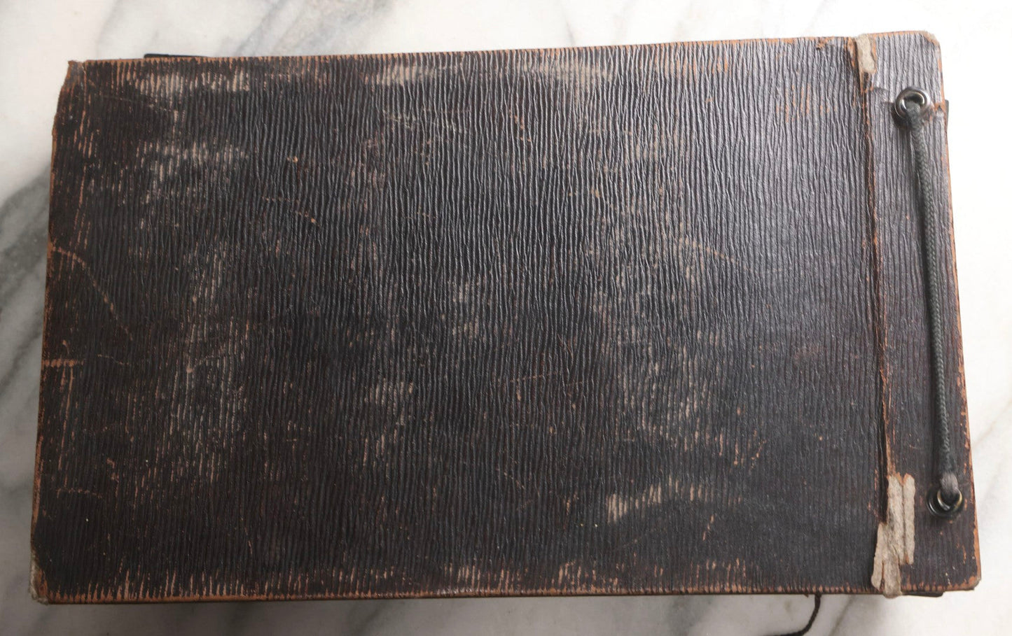 Lot 025 - Antique Snapshot Photo Album Gifted To Zella On Christmas 1916 With 1750+ Photos Of Midwest And Western Scenes Including Telluride & Greeley Colorado, Farm Life, Animals, Automobiles, Oil Wells, Early Aviation, And WWI Soldiers, 1916–1920