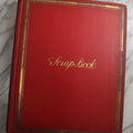 Lot 083 - Antique Red Scrapbook Album With American Colleges, American And Mexico Travel, Caribbean Culture Ephemera, Pressed Flowers Throughout, Circa 1903