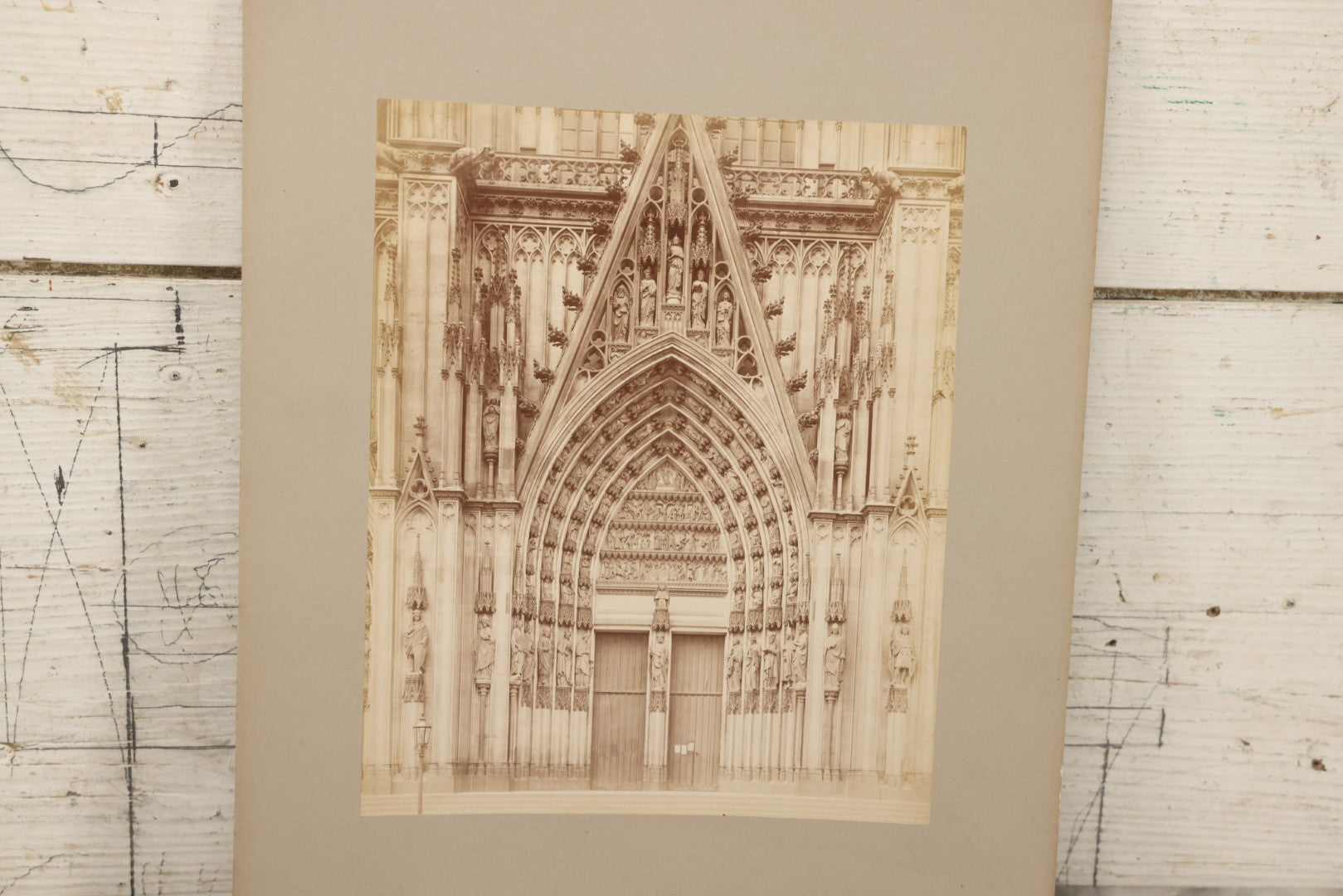 Lot 091 - Grouping Of 29 Antique Boarded Photographs Of Italian And German Architecture, Sculpture, Landscapes, And Cityscapes, Including Works By Giov. Crupi