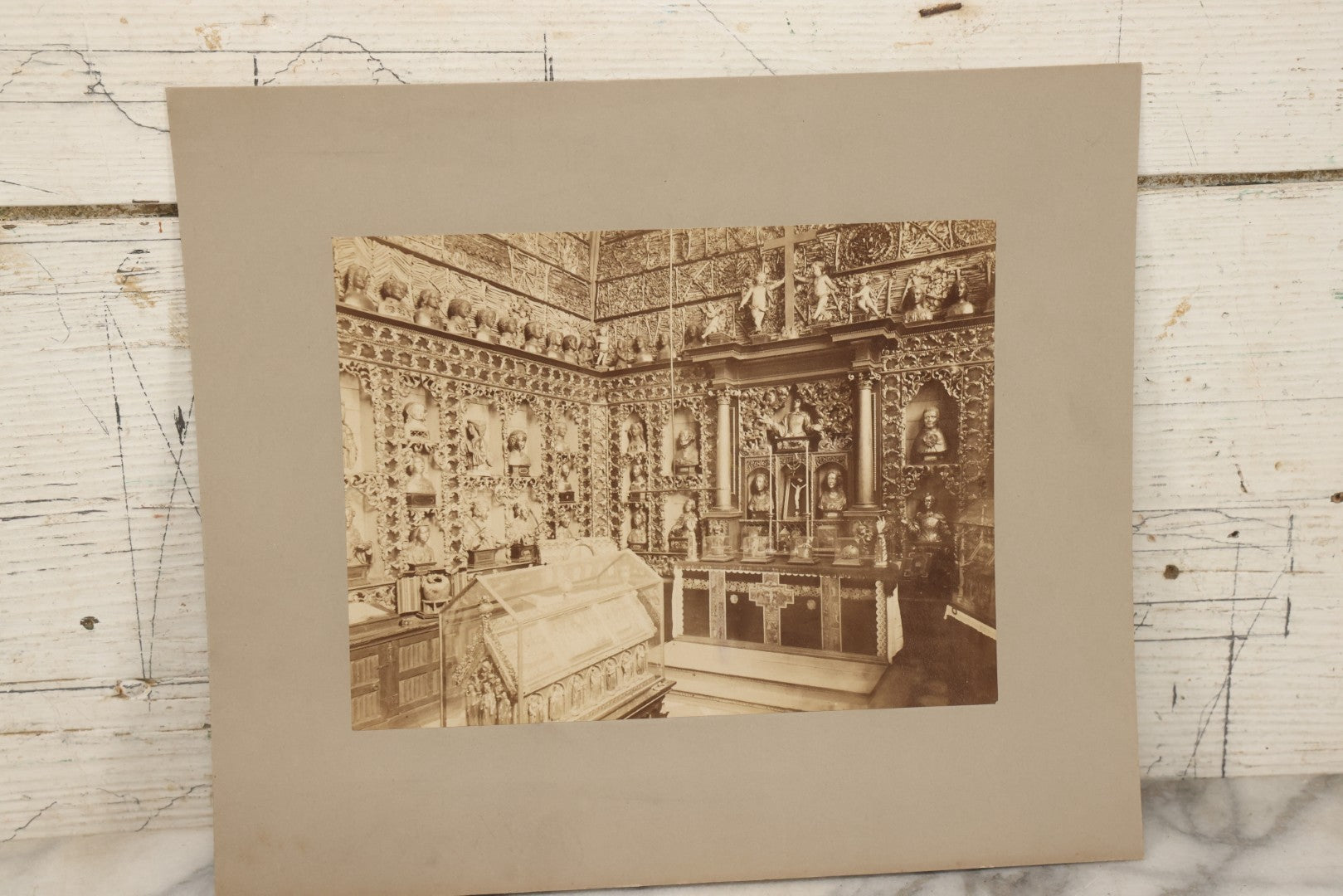 Lot 091 - Grouping Of 29 Antique Boarded Photographs Of Italian And German Architecture, Sculpture, Landscapes, And Cityscapes, Including Works By Giov. Crupi
