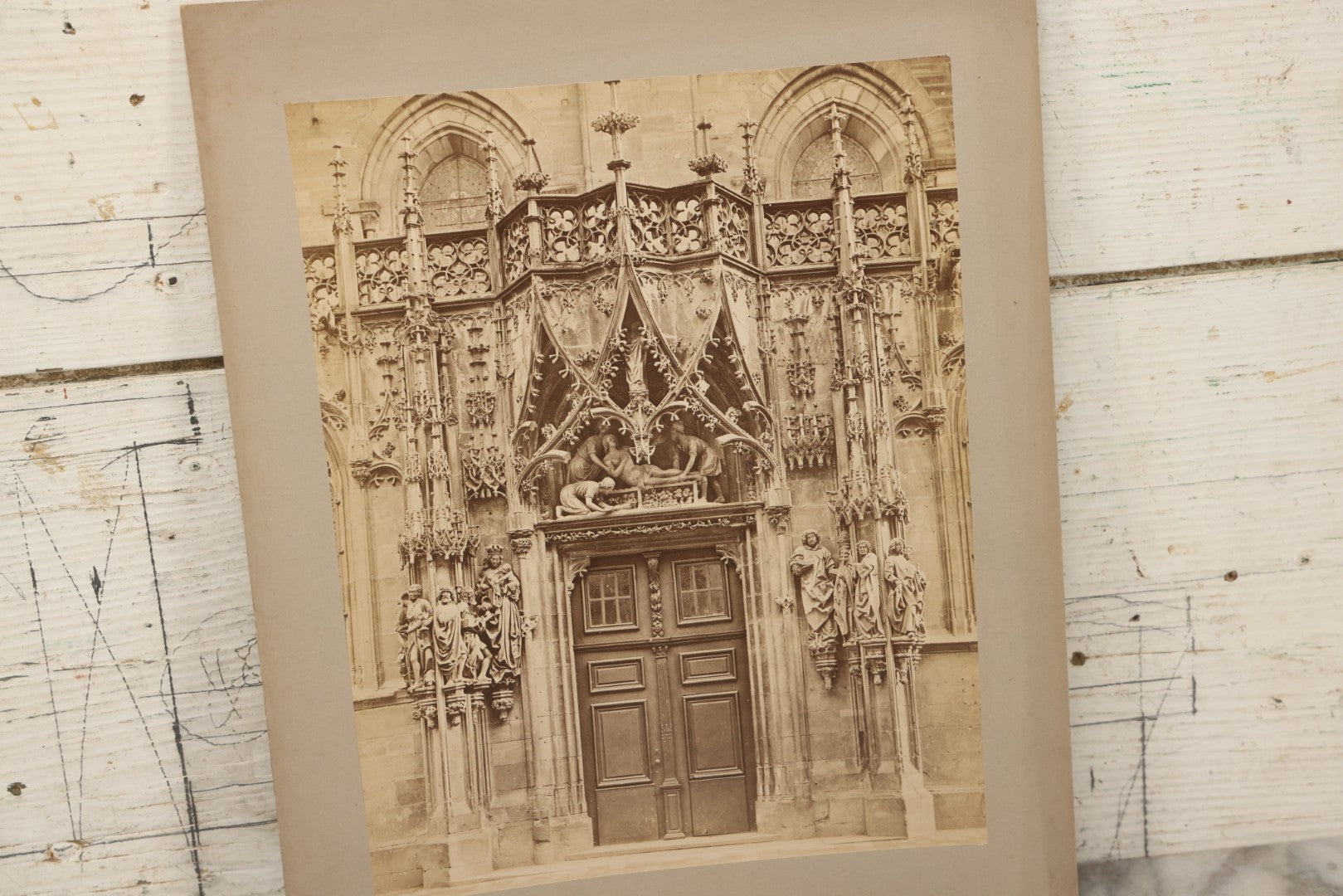 Lot 091 - Grouping Of 29 Antique Boarded Photographs Of Italian And German Architecture, Sculpture, Landscapes, And Cityscapes, Including Works By Giov. Crupi