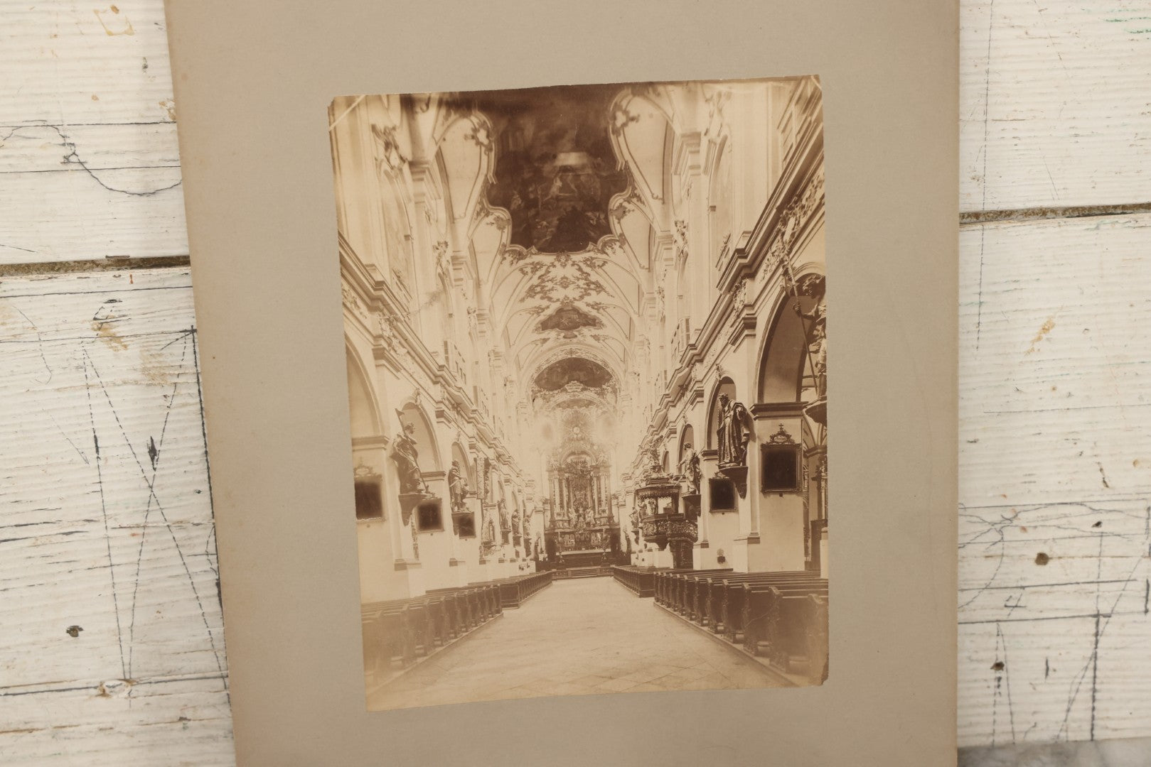 Lot 091 - Grouping Of 29 Antique Boarded Photographs Of Italian And German Architecture, Sculpture, Landscapes, And Cityscapes, Including Works By Giov. Crupi