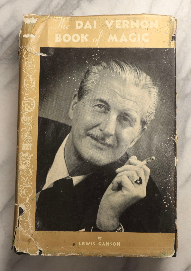Lot 105 - Grouping Of Three Vintage Magic Books With Dust Jackets Including "The Magic Book" By Harry Lorayne, "The Dai Vernon Book Of Magic" By Lewis Ganson, And "Routined Manipulation Finale" By Lewis Ganson, Circa 1960s-1970s
