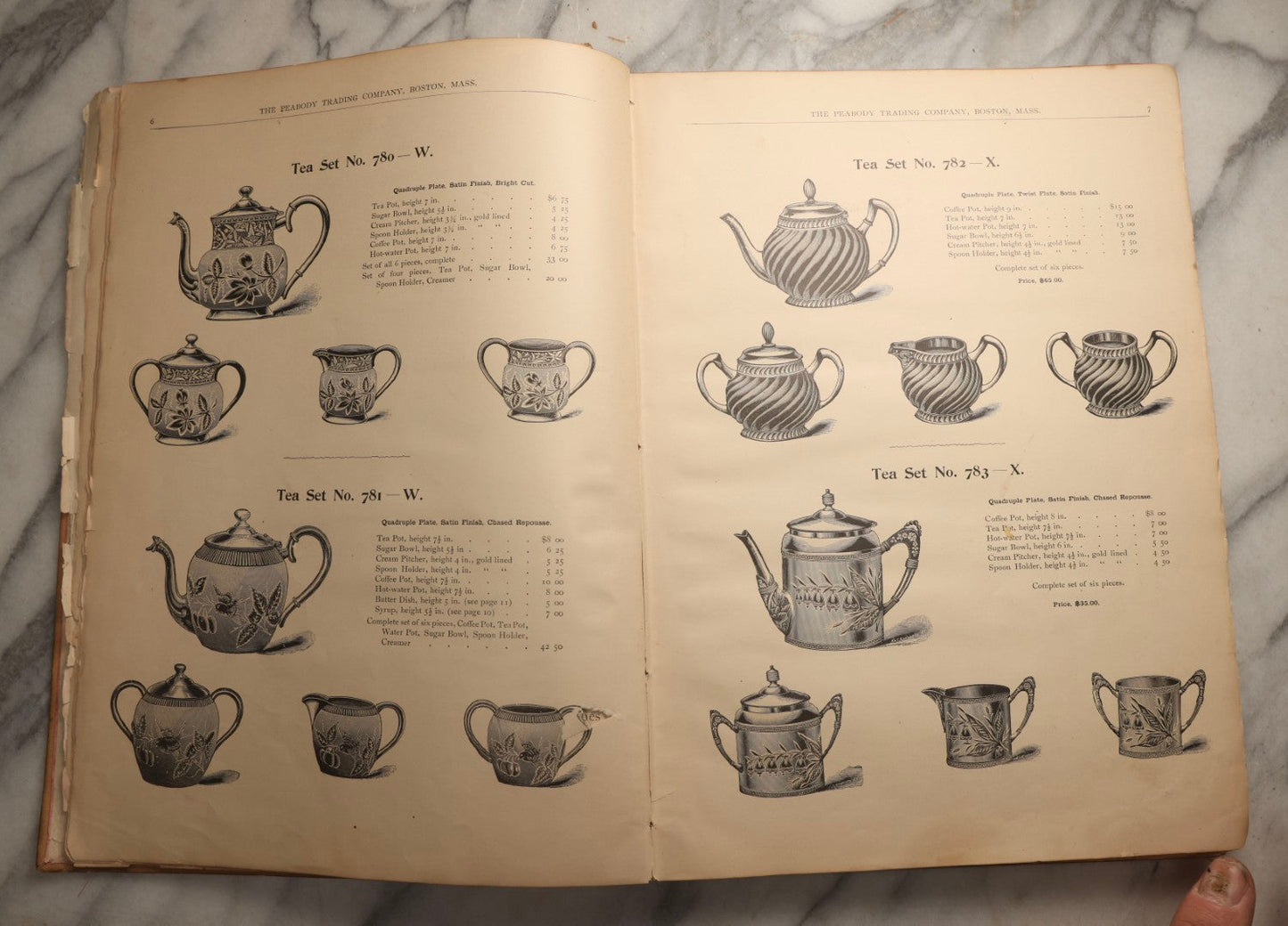 Lot 108 - Antique The Peabody Trading Co. Illustrated General Catalog Of Furniture, Silverplate, Household Goods, And Office Furnishings, Boston, Massachusetts, Late 19th Century