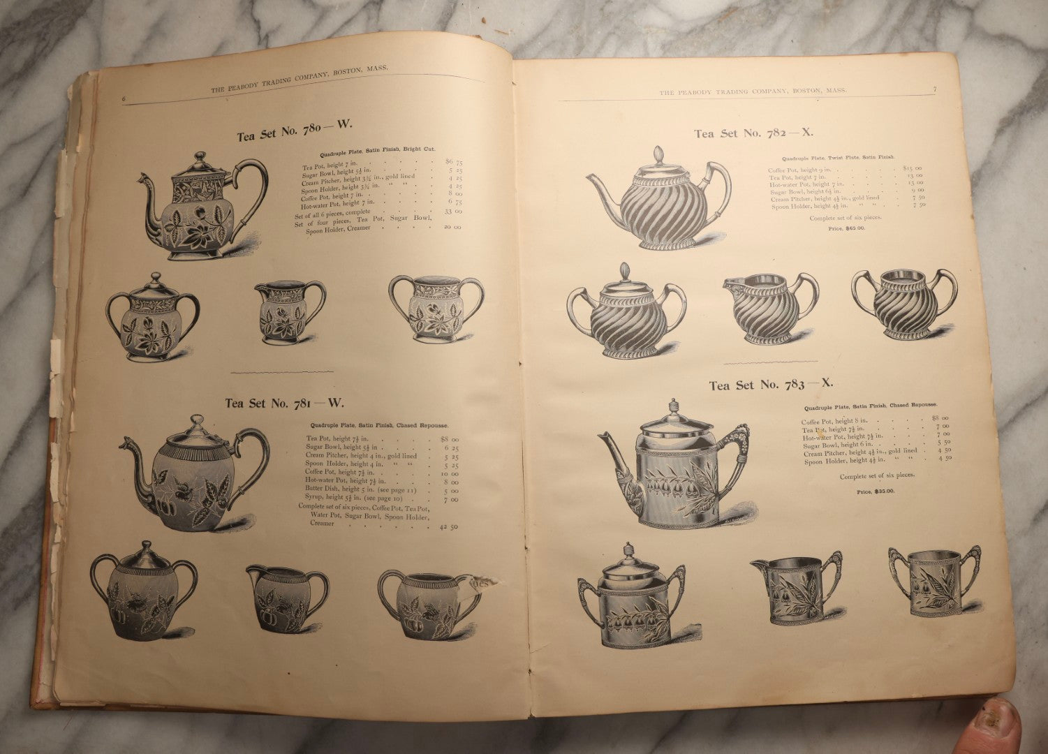 Lot 108 - Antique The Peabody Trading Co. Illustrated General Catalog Of Furniture, Silverplate, Household Goods, And Office Furnishings, Boston, Massachusetts, Late 19th Century