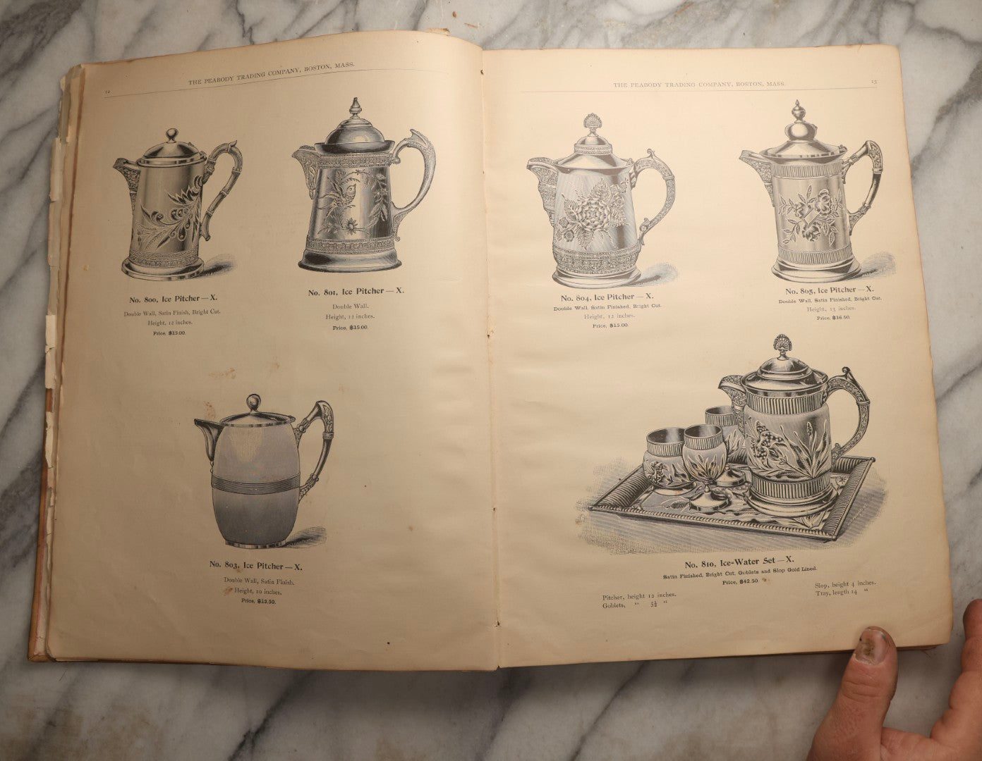 Lot 108 - Antique The Peabody Trading Co. Illustrated General Catalog Of Furniture, Silverplate, Household Goods, And Office Furnishings, Boston, Massachusetts, Late 19th Century
