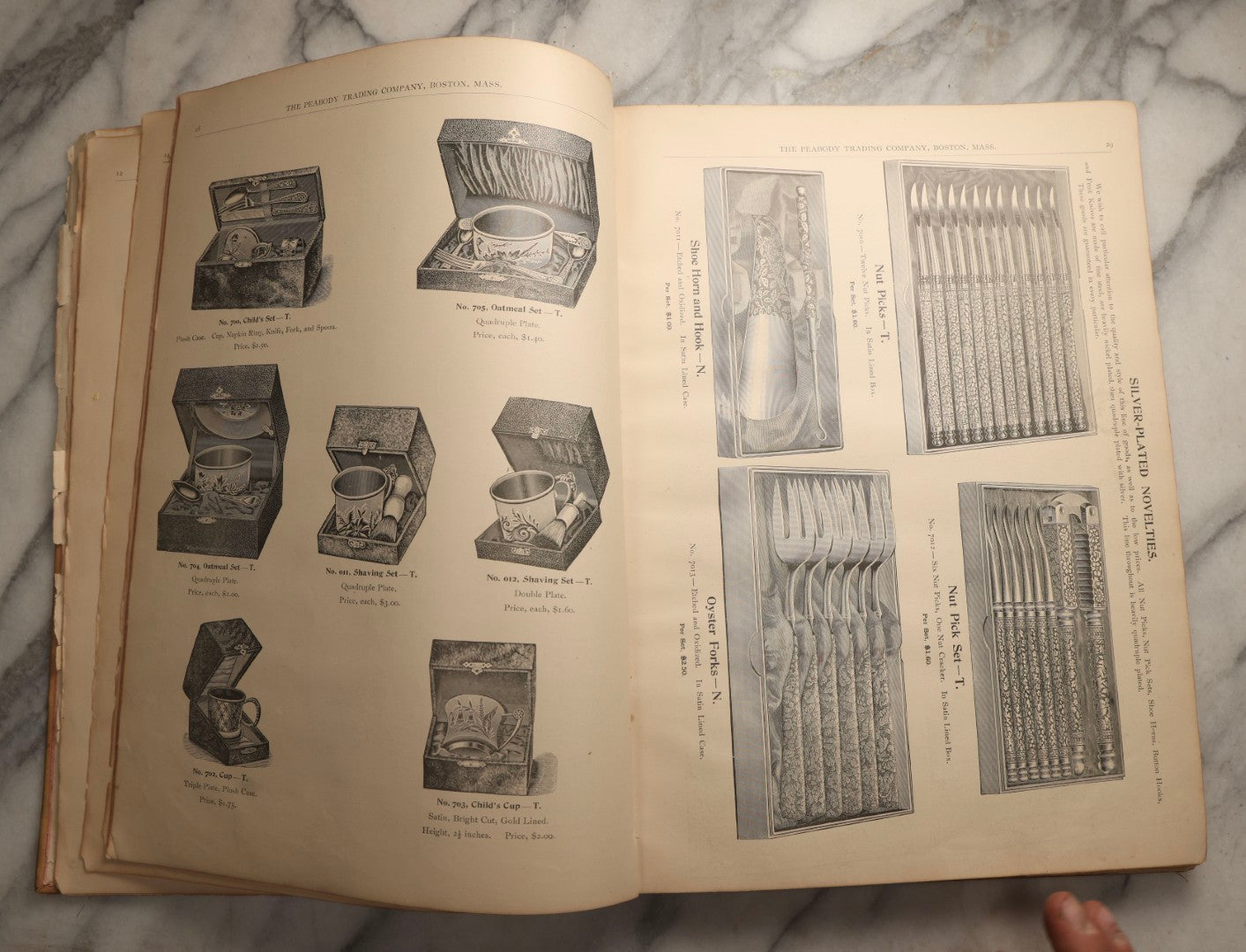 Lot 108 - Antique The Peabody Trading Co. Illustrated General Catalog Of Furniture, Silverplate, Household Goods, And Office Furnishings, Boston, Massachusetts, Late 19th Century
