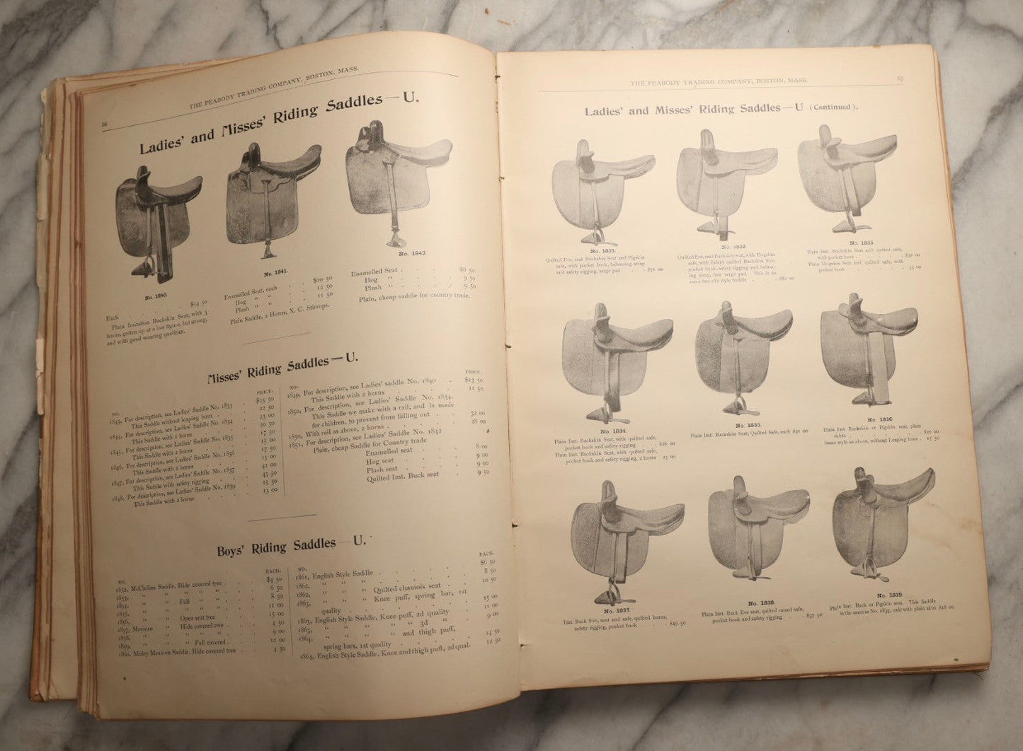 Lot 108 - Antique The Peabody Trading Co. Illustrated General Catalog Of Furniture, Silverplate, Household Goods, And Office Furnishings, Boston, Massachusetts, Late 19th Century