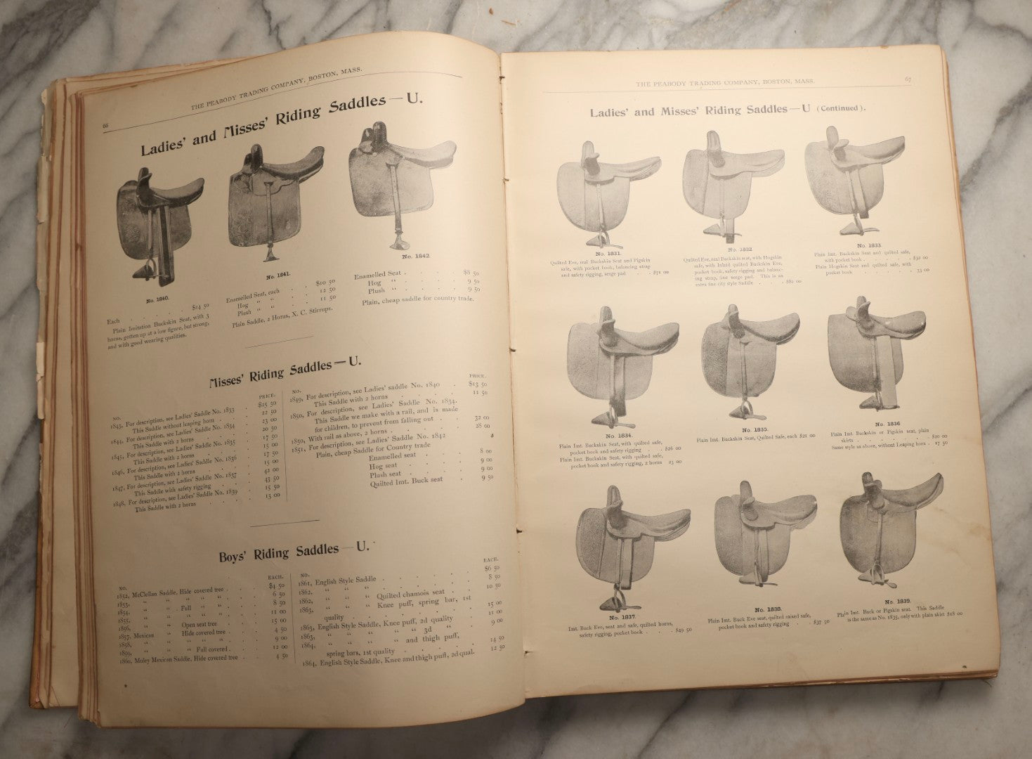 Lot 108 - Antique The Peabody Trading Co. Illustrated General Catalog Of Furniture, Silverplate, Household Goods, And Office Furnishings, Boston, Massachusetts, Late 19th Century