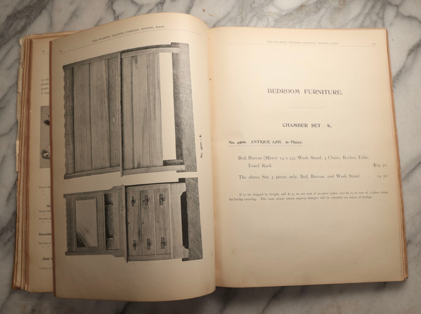 Lot 108 - Antique The Peabody Trading Co. Illustrated General Catalog Of Furniture, Silverplate, Household Goods, And Office Furnishings, Boston, Massachusetts, Late 19th Century