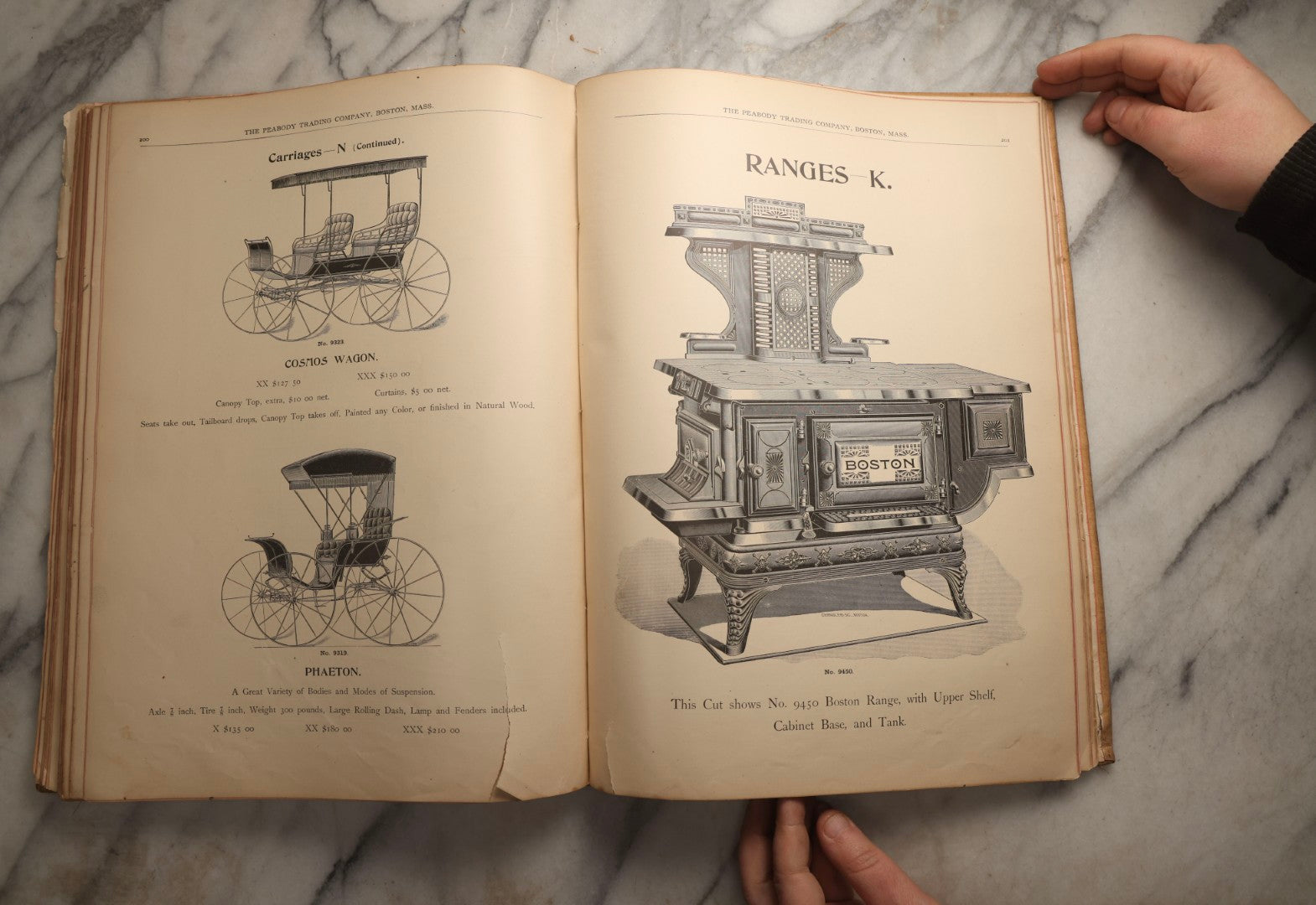Lot 108 - Antique The Peabody Trading Co. Illustrated General Catalog Of Furniture, Silverplate, Household Goods, And Office Furnishings, Boston, Massachusetts, Late 19th Century