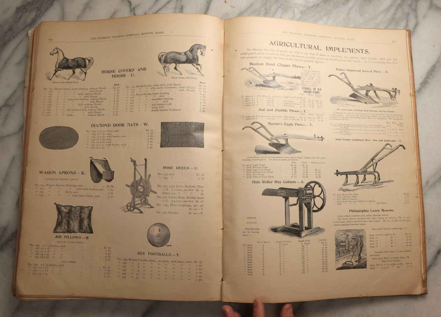 Lot 108 - Antique The Peabody Trading Co. Illustrated General Catalog Of Furniture, Silverplate, Household Goods, And Office Furnishings, Boston, Massachusetts, Late 19th Century