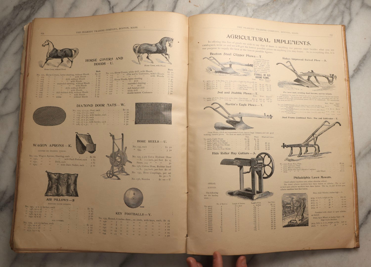 Lot 108 - Antique The Peabody Trading Co. Illustrated General Catalog Of Furniture, Silverplate, Household Goods, And Office Furnishings, Boston, Massachusetts, Late 19th Century