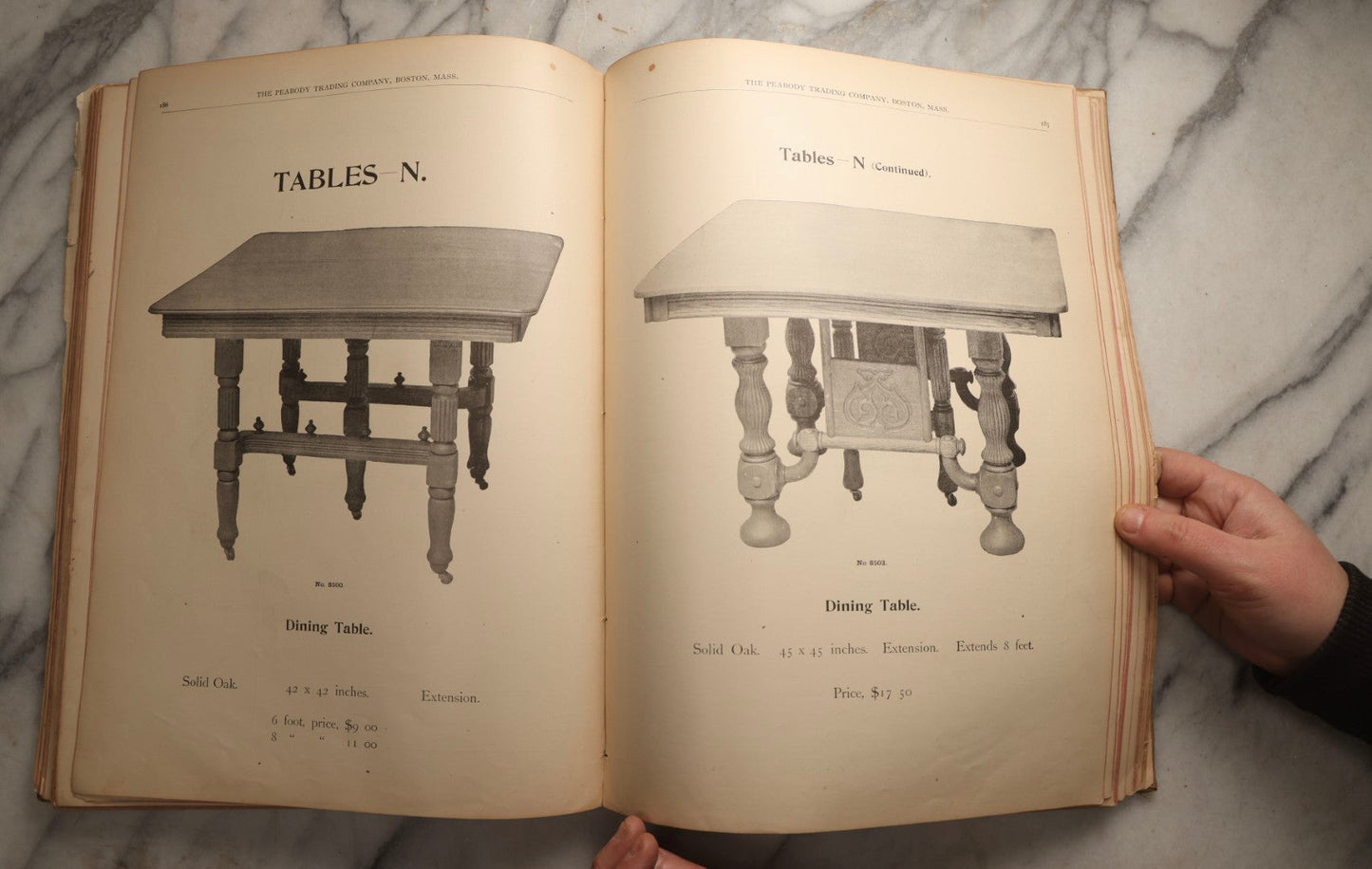 Lot 108 - Antique The Peabody Trading Co. Illustrated General Catalog Of Furniture, Silverplate, Household Goods, And Office Furnishings, Boston, Massachusetts, Late 19th Century