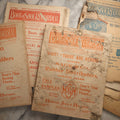 Lot 110 - Grouping Of Five Antique Editions Of The Boot And Shoe Recorder Trade Magazine, 1894 And 1896
