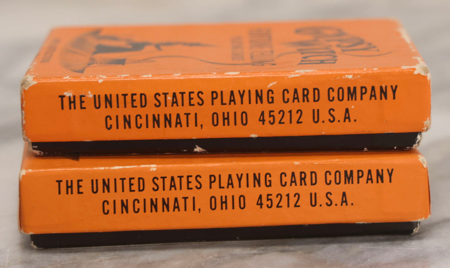 Lot 023 - Vintage Gypsy Witch Fortune Telling Playing Cards, Two Complete Packs, United States Playing Card Company, Cincinnati, Ohio