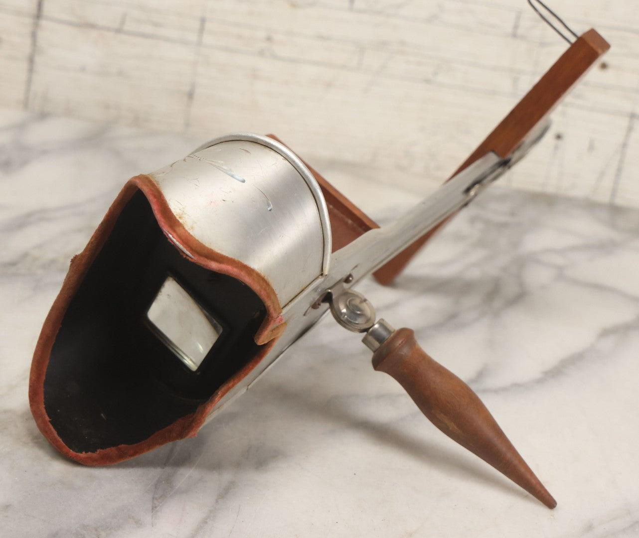 Lot 040 - Antique Stereoscopic Card Viewer "The Perfecscope" By H.C. White Co., North Bennington, Vermont, Circa 1902, With Exposition Universelle Internationale 1900 Logo