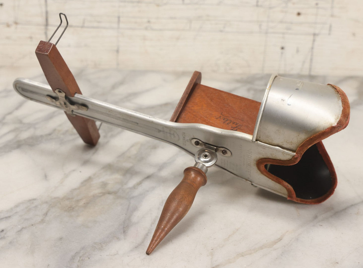 Lot 040 - Antique Stereoscopic Card Viewer "The Perfecscope" By H.C. White Co., North Bennington, Vermont, Circa 1902, With Exposition Universelle Internationale 1900 Logo