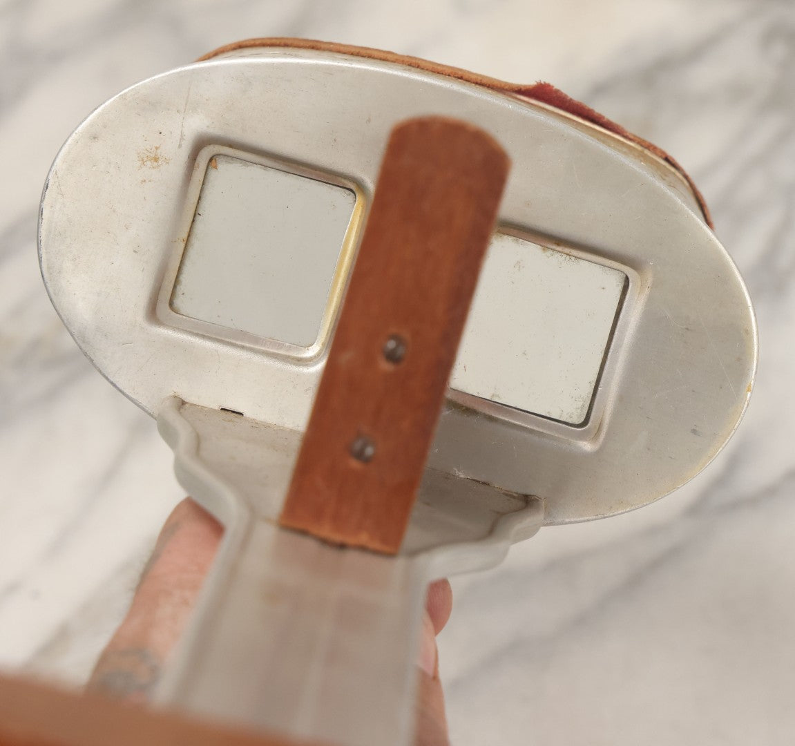 Lot 040 - Antique Stereoscopic Card Viewer "The Perfecscope" By H.C. White Co., North Bennington, Vermont, Circa 1902, With Exposition Universelle Internationale 1900 Logo
