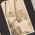 Lot 067 - Early 20th Century Snapshot Photo Album With 150+ Photographs, Connecticut And New England Travel, Horses, Dogs, And Coastal Scenes, Circa 1910–1920