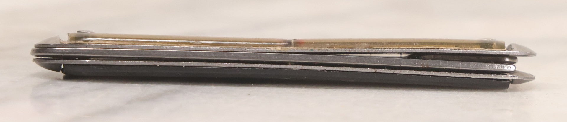 Lot 175 - Vintage Marilyn Monroe Nude Pinup Pocket Knife, Marked "U.S.A..", Note Blade Loosening, Not Usable