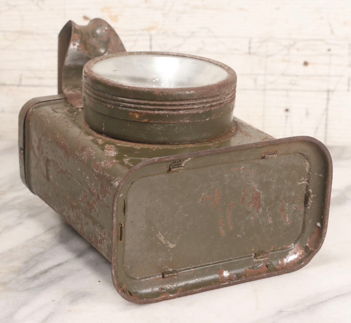Lot 201 - Vintage Lightmaster Lantern Searchlight No. 20-4803 Battery Operated Flashlight, Patented May 9, 1933