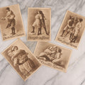 Lot 226 - Grouping Of Five Antique Risqué Baseball-Themed Postcards With Flirtatious Poses And Comic Captions, Divided Backs, Early 20th Century