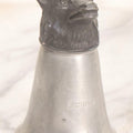 Lot 278 - Vintage Fox Hunt Toasting Cup With Fox Head Finial Marked Sardinia