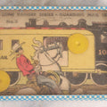 Lot 305 - Vintage The Lone Ranger Dexterity Game "Guarding Mail Train" No. 3, Lithographed Cardboard Tilt Maze Game With Metal Balls, Circa 1930s-1950s