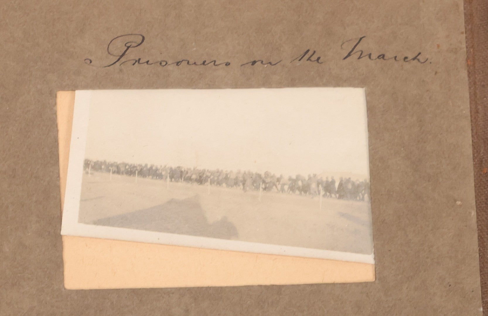 Lot 007 - Antique Early Twentieth Century Photo Album Depicting Middle East And Holy Land Military Scenes, Likely World War I Sinai And Palestine Campaign, Including Gaza, Lebanon, Jordan Valley, Suez Canal, British Destroyers, And Prisoners