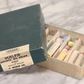 Lot 108 - Vintage Malfa Artists' Oil Color Box Gold Oro Metallic Bronze By F. Weber Co., Philadelphia, With Various Oil Pastels