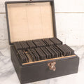 Lot 148 - Grouping Of 80 Vintage Magic Lantern Photo Slides, Mostly From Series "Impressions Of The Philippine Islands" 1936-1938, Photography By Joseph O. Ensrud, Color Process By Mrs. J.O. Ensrud, In Storage Box