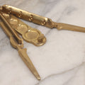 Lot 166 - Modern Replica Brass Button Mold