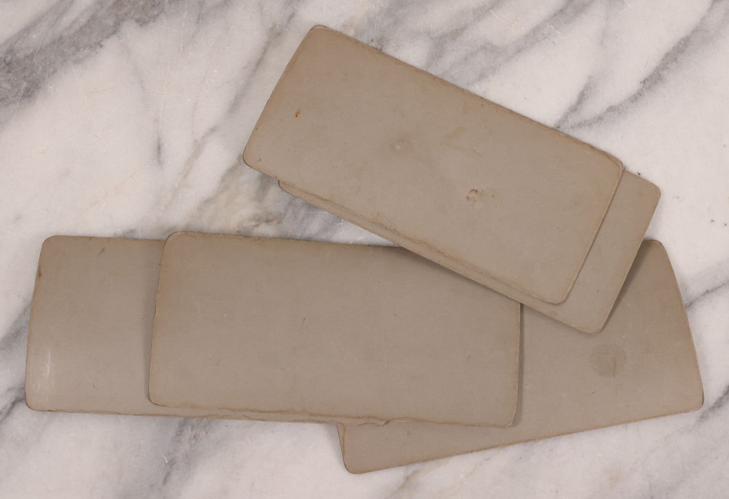 Lot 173 - Grouping Of Five Antique Stereo View Cards, Romantic Scenes Of Wounded Soldier In Bed Before American Flag, Art Nouveau (Platino) Stereograph Cards Published By Universal Photo Art Co., Copyright C.H. Graves, Publisher, 1907, Philadelphia