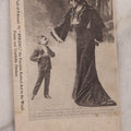 Lot 181 - Antique Sideshow Postcard "'the Little Black Man' Smaan Sing Hpoo, The Smallest Midget And Athlete In The World, Height 34 Inches, Weight 20 Lbs.," Poli's New Theatre, Authorized By Act Of Congress May 19, 1898