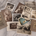 Lot 187 - Grouping Of 13 Pieces Miscellaneous Antique And Vintage Cat Ephemera Including Postcards, Mounted Photographs, And Snapshots
