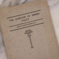 Lot 195 - Antique "The Question Of Immortality" Sermon Booklet By Philip Stafford Moxom, D. D., Preached At The Meeting House Of The South Congregational Church, Springfield, Massachusetts, Easter Sunday, April 19, 1908