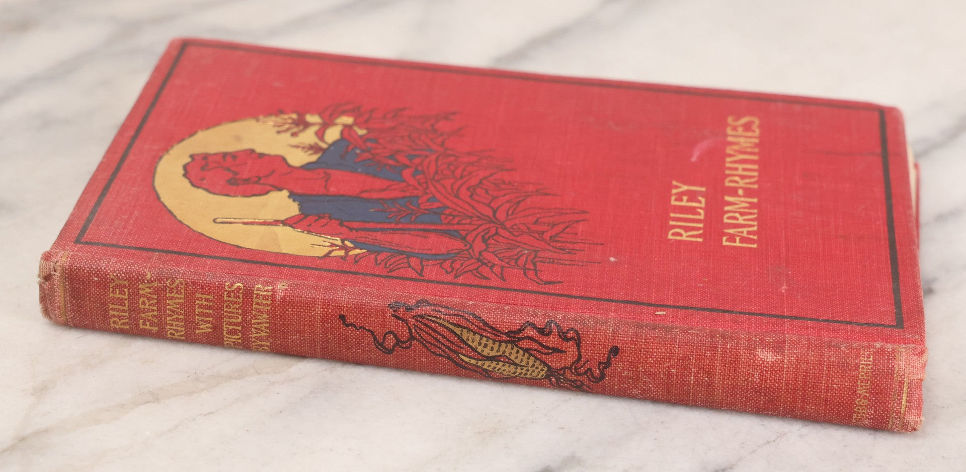 Lot 217 - Pair Of Vintage And Antique Country Books Including "Historic Homes Of Cheshire County" And "Riley Farm-Rhymes"
