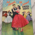 Lot 221 - Vintage "Girl Friend-Boy Friend" Paper Doll Book By Saalfield, Circa 1950s Chromolithographed Fashions Including Party Time, Football Game, House Party, And Outdoor Fun